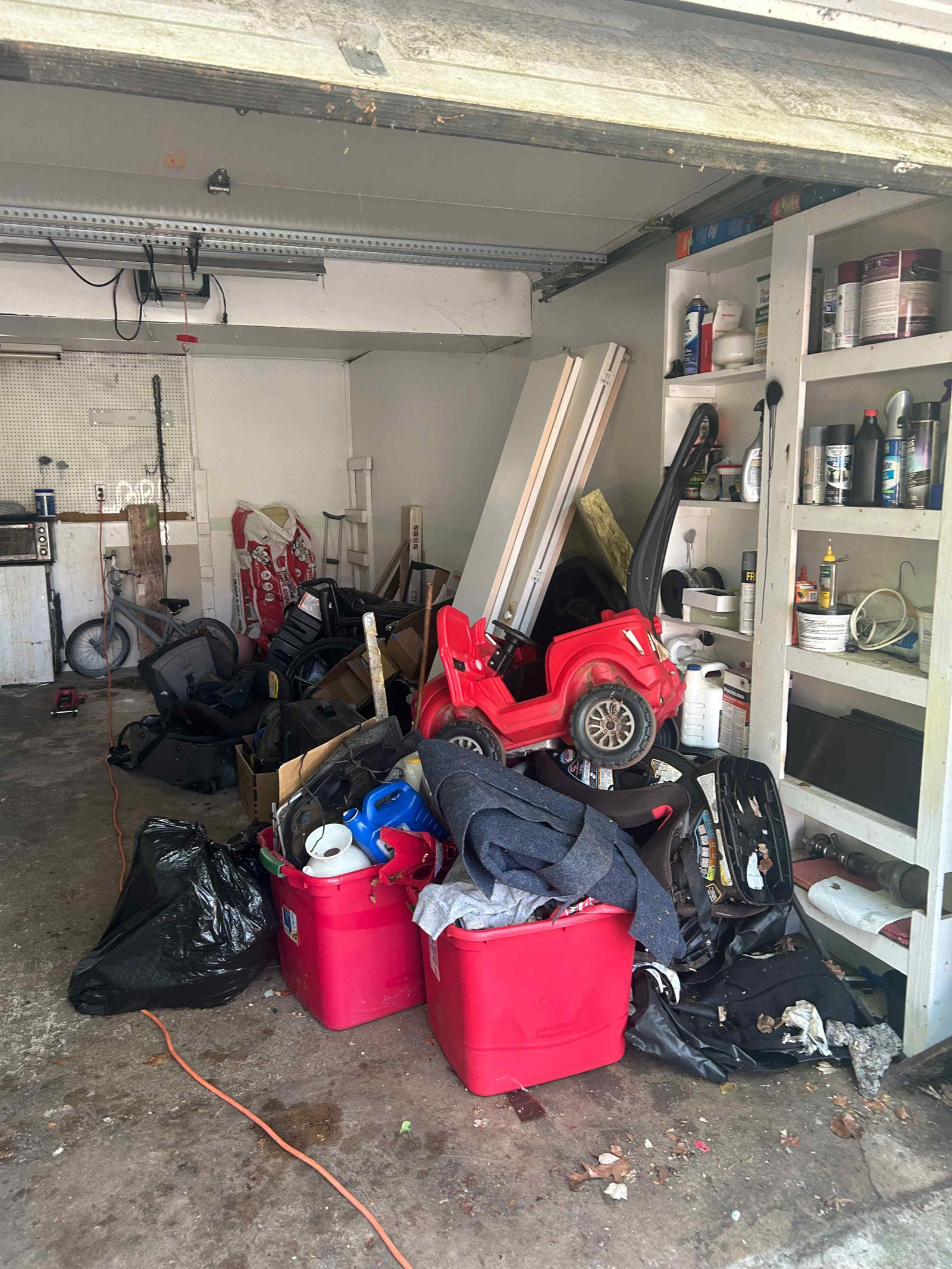 Junk removal job by Paul's Junk Removal and Demo
