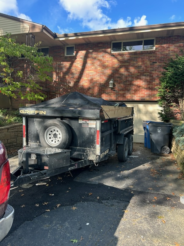 Junk removal project by Paul's Junk Removal and Demo